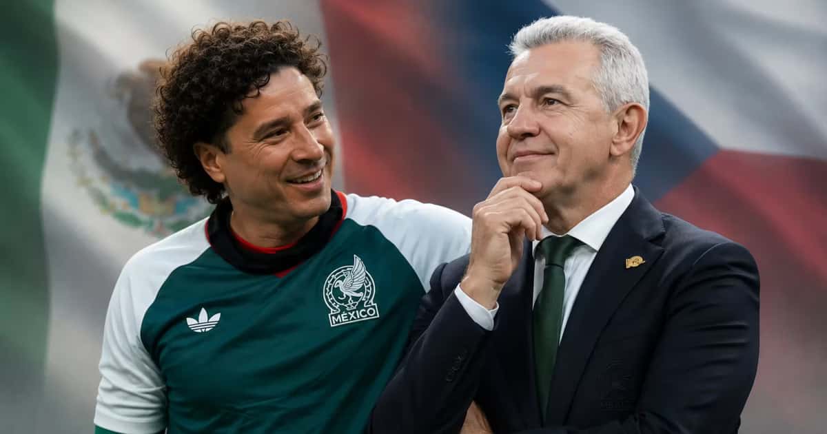 Guillermo Ochoa y Javier Aguirre.