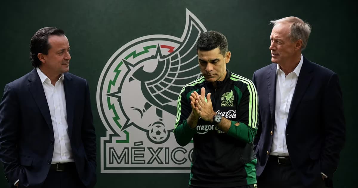 Mikel Arriola, Rafael Márquez e Ivar Sisniega.