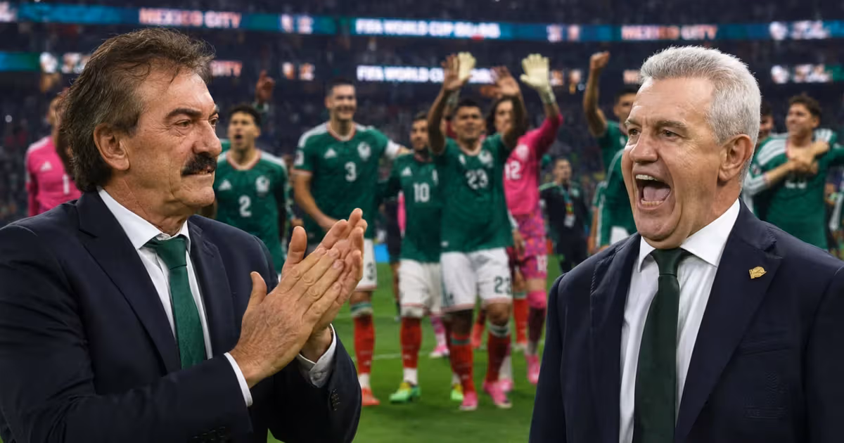 Ricardo La Volpe y Javier Aguirre.