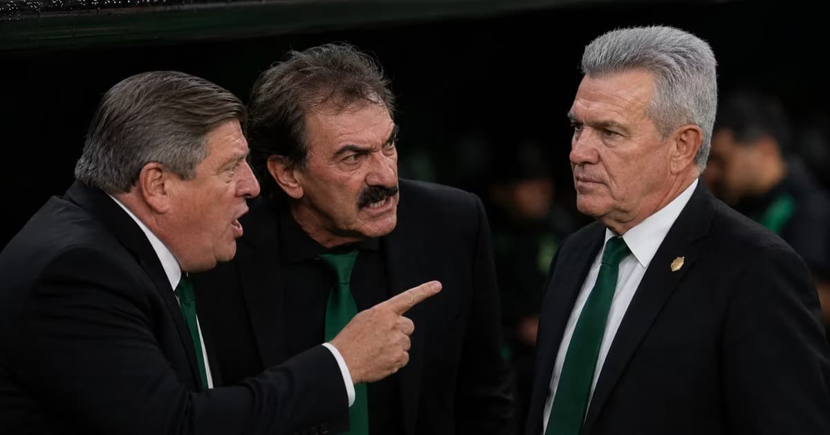 Miguel Herrera, Ricardo La Volpe y Javier Aguirre.