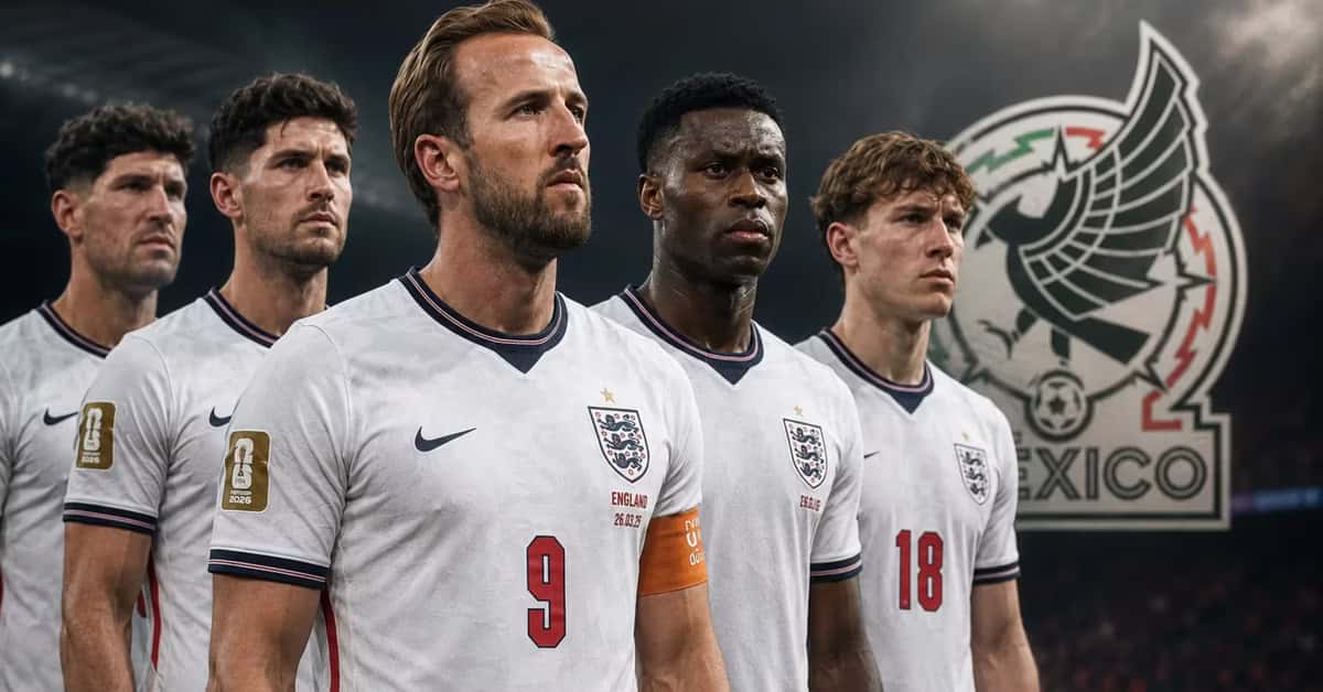 Jugadores de la Selección de Inglaterra.