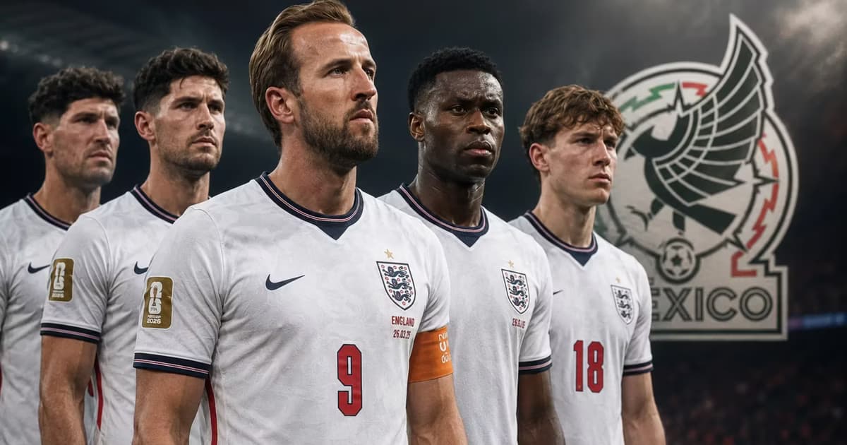 Jugadores de la Selección de Inglaterra.