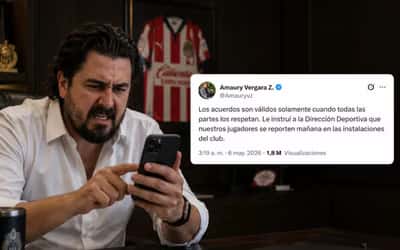 El mandamás rojiblanco fue el que levantó bastante la polémica.