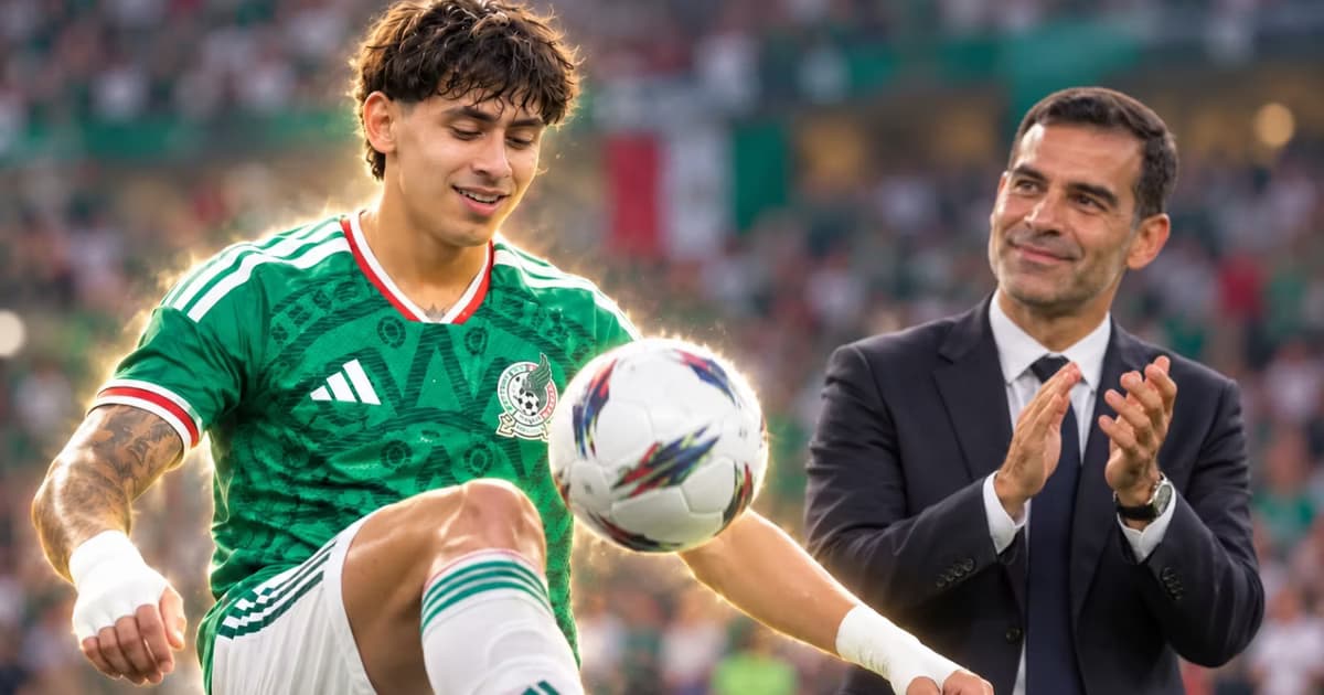 Santiago Sandoval recibió su primera titularidad con México y mostró personalidad para atacar a la defensa de Estados Unidos.