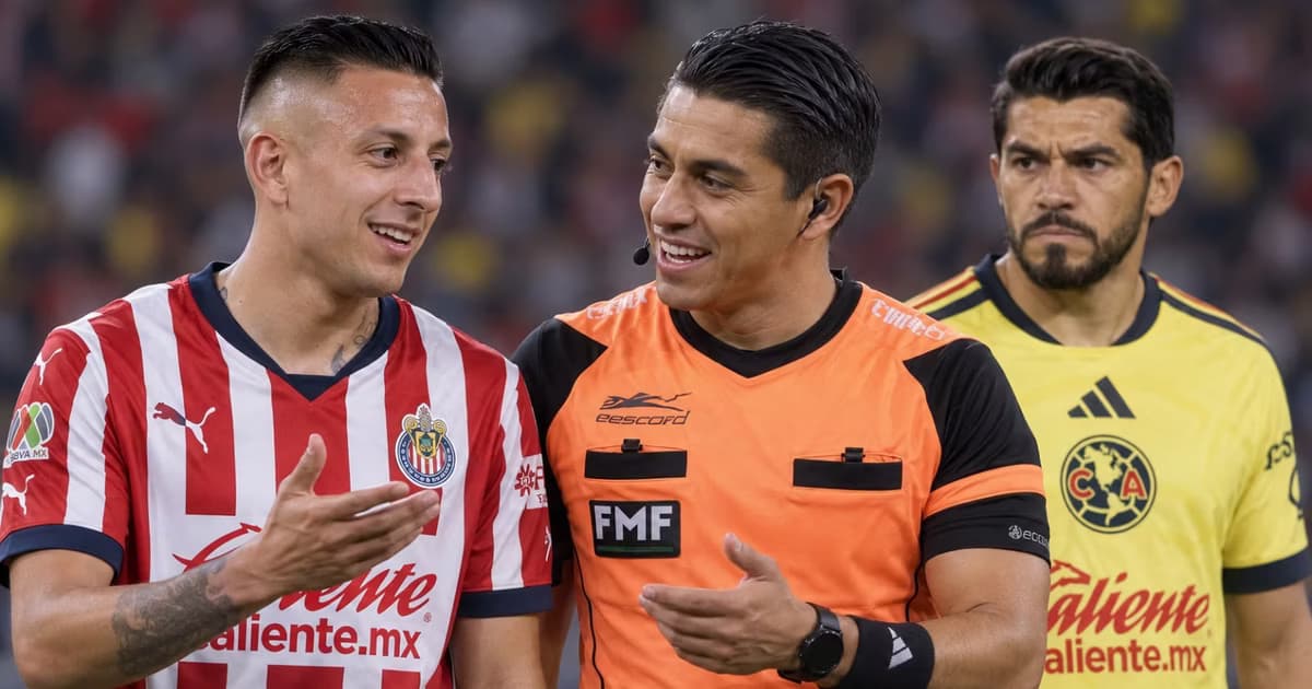 Víctor Alfonso Cáceres dirigirá por tercera ocasión un Clásico Nacional entre América y Chivas después de dos antecedentes con decisiones discutidas.