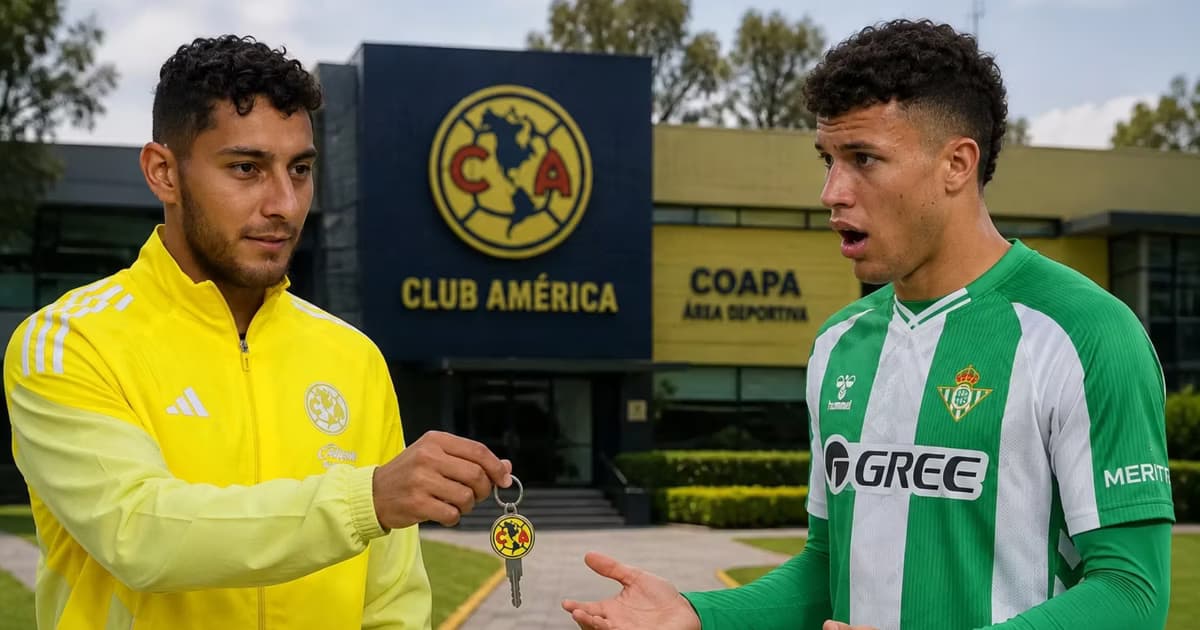 Sebastián Cáceres entregándole una llave a Nelson Deossa.