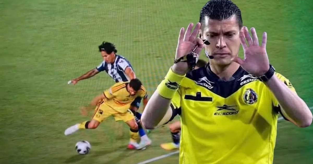 Erick Yair Miranda quedó bajo cuestionamiento por la actuación del VAR después del contacto de Carlos Salcedo sobre Henry Martín en el América contra Monterrey.