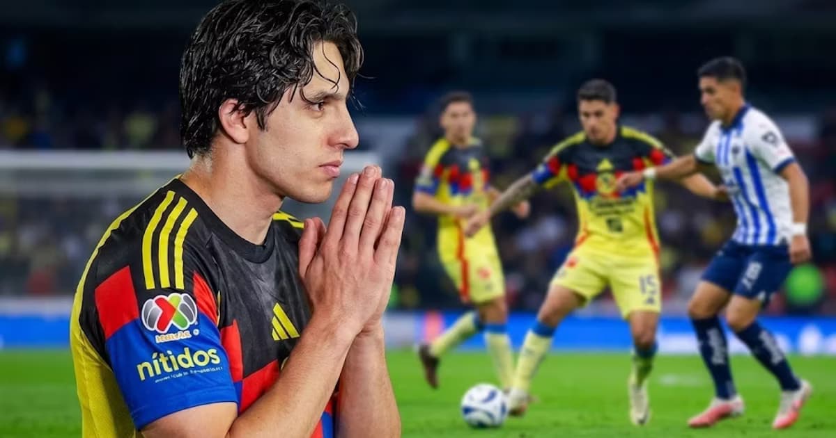 Alan Cervantes marcó el segundo gol del América ante Monterrey, pero posteriormente falló el único penal azulcrema en la tanda.