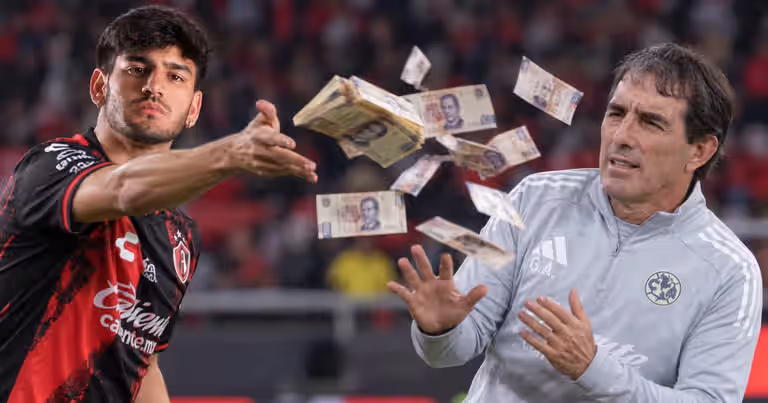 Jesús Gómez fue expulsado ante el América y acusó al arbitraje con un polémico gesto