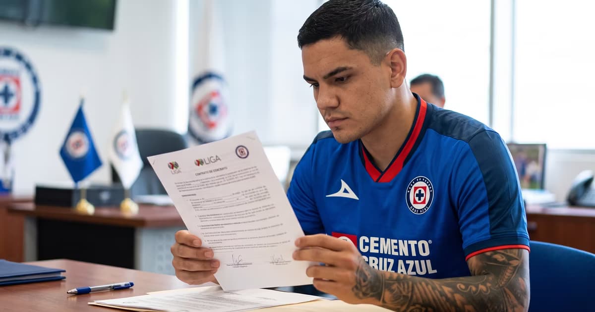 Gabriel Fernández en Cruz Azul