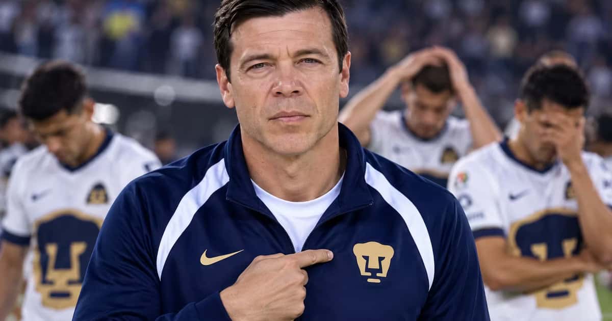 Esteban Solari asumió la responsabilidad por el momento de Pumas después de la derrota frente a Atlético de San Luis.
