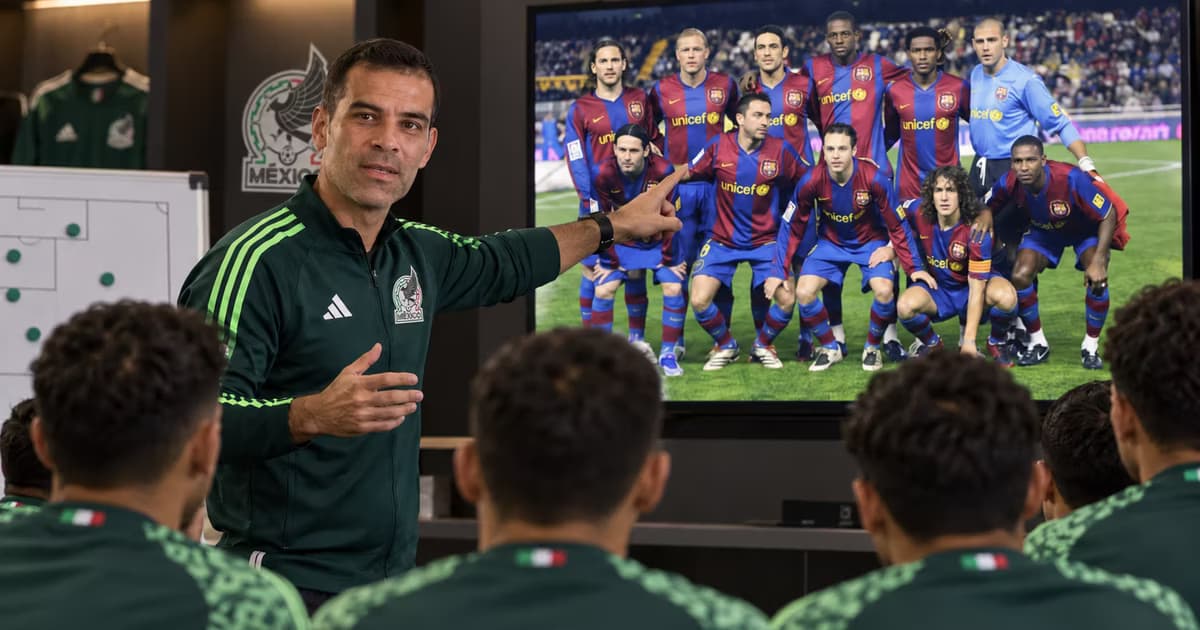 Rafa Márquez comenzó a introducir una salida elaborada desde la defensa en su primer partido como entrenador de México.