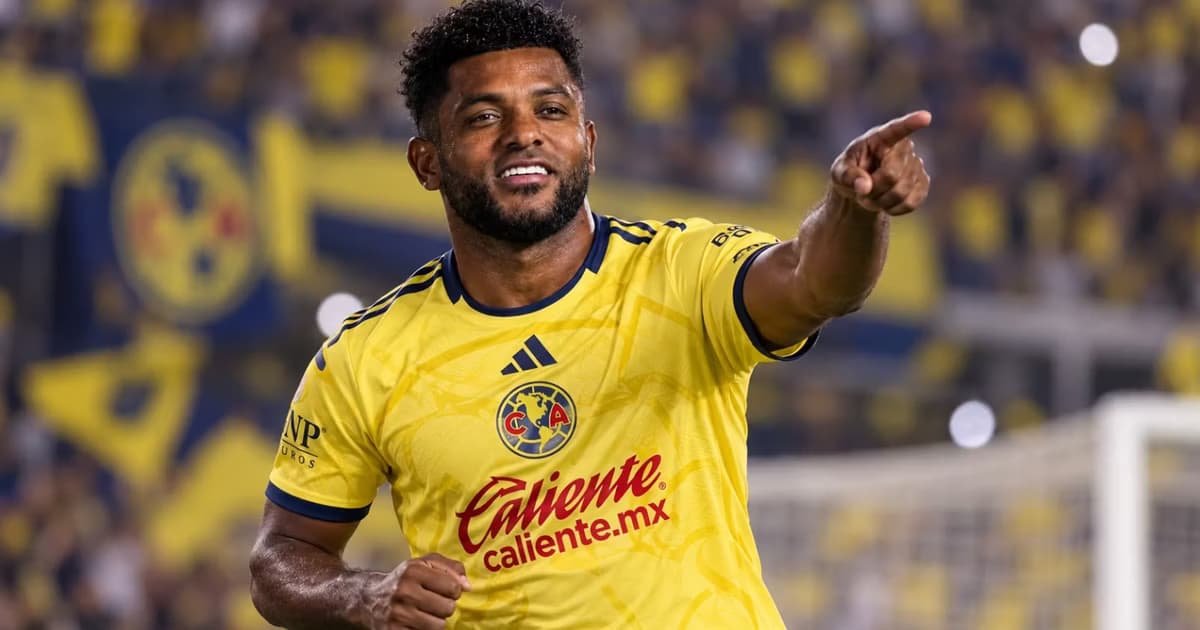 Miguel Borja agradeció a Brian Rodríguez y Henry Martín por las asistencias de sus dos goles ante Chivas, en una noche en la que rescató el empate del América.