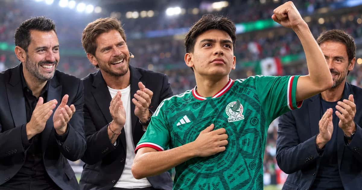 Gilberto Mora recibió elogios desde Argentina después de marcar su primer gol con México y romper un récord histórico.