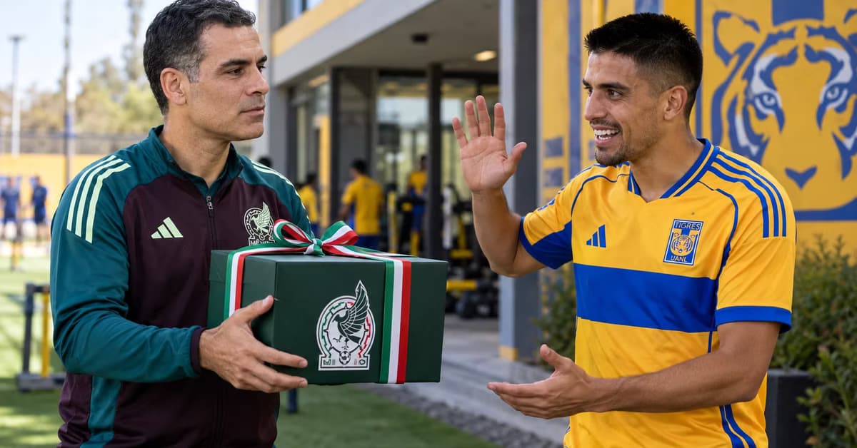Rafa Márquez se acercó al Memote Martínez y su encuentro en Tigres llamó la atención