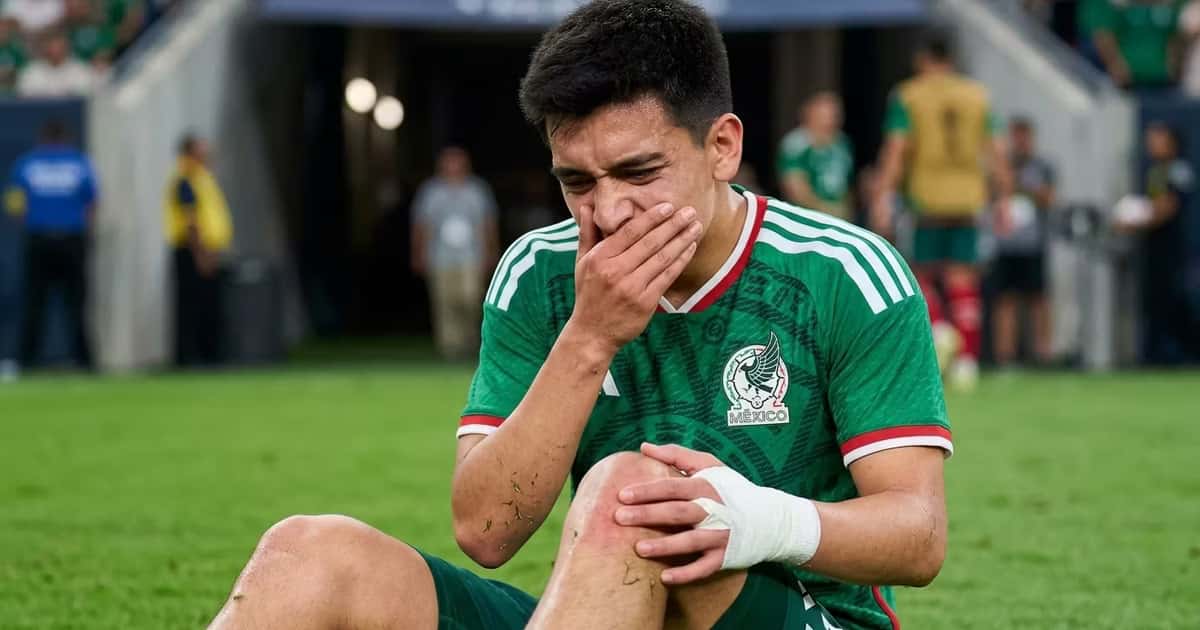 Gilberto Mora se lesionó previo al duelo con Estados Unidos
