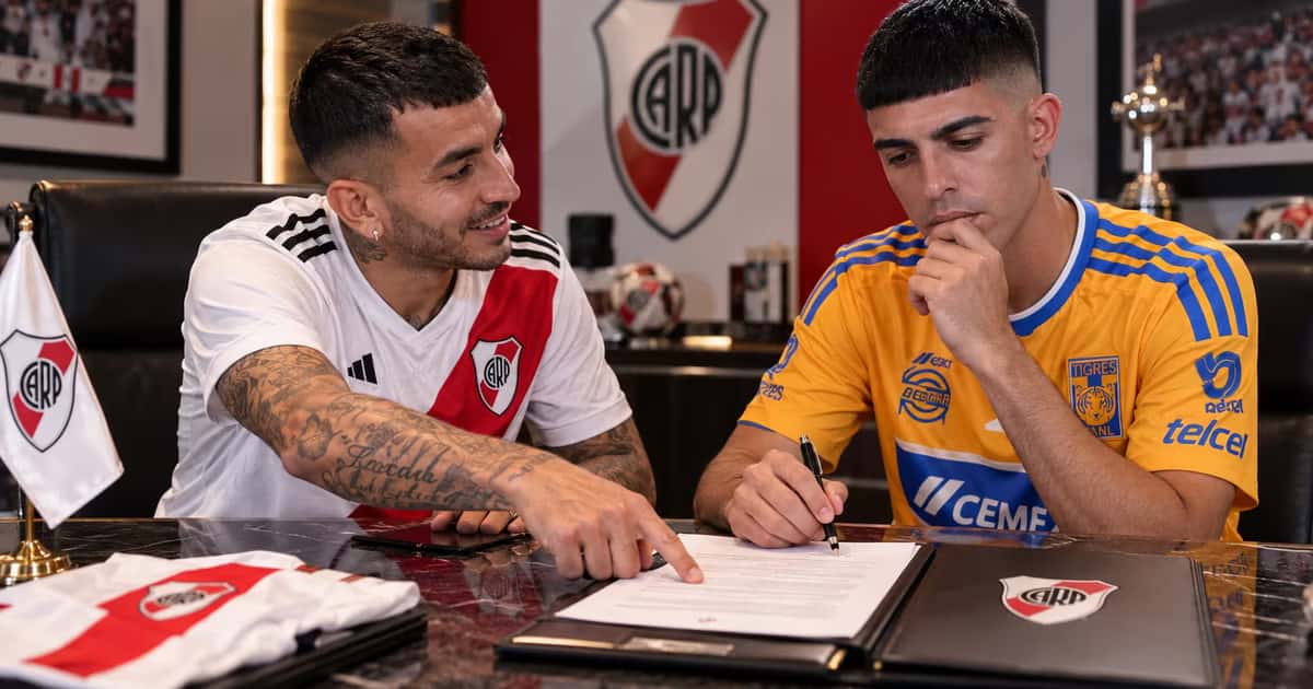 Ángel Correa y Juan Brunetta