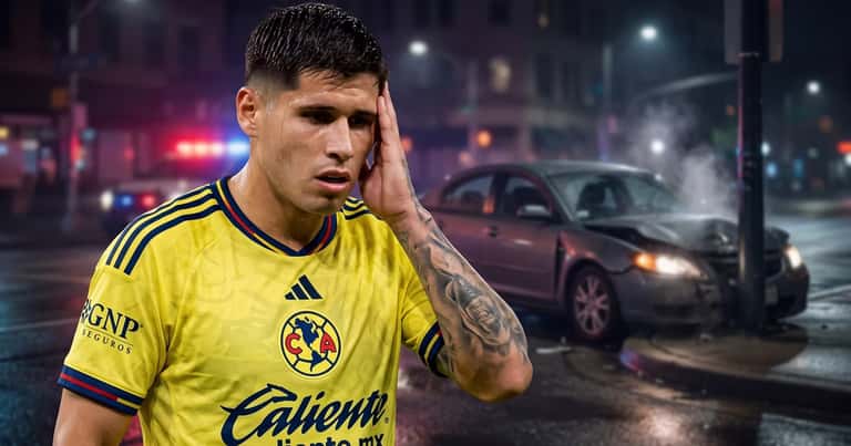 Santiago Ramos Mingo se tardará en reportar con el América por un accidente de tránsito en Brasil