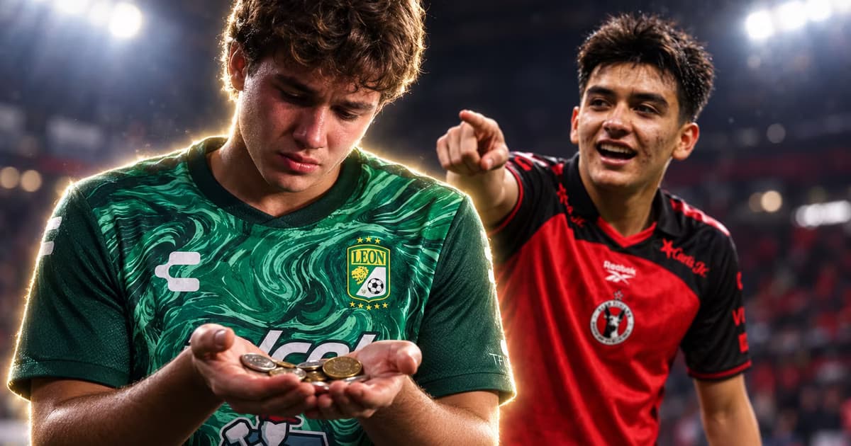 Santiago Cisneros, juvenil de León, fue el único mexicano incluido en el Next Generation 2026 de The Guardian.