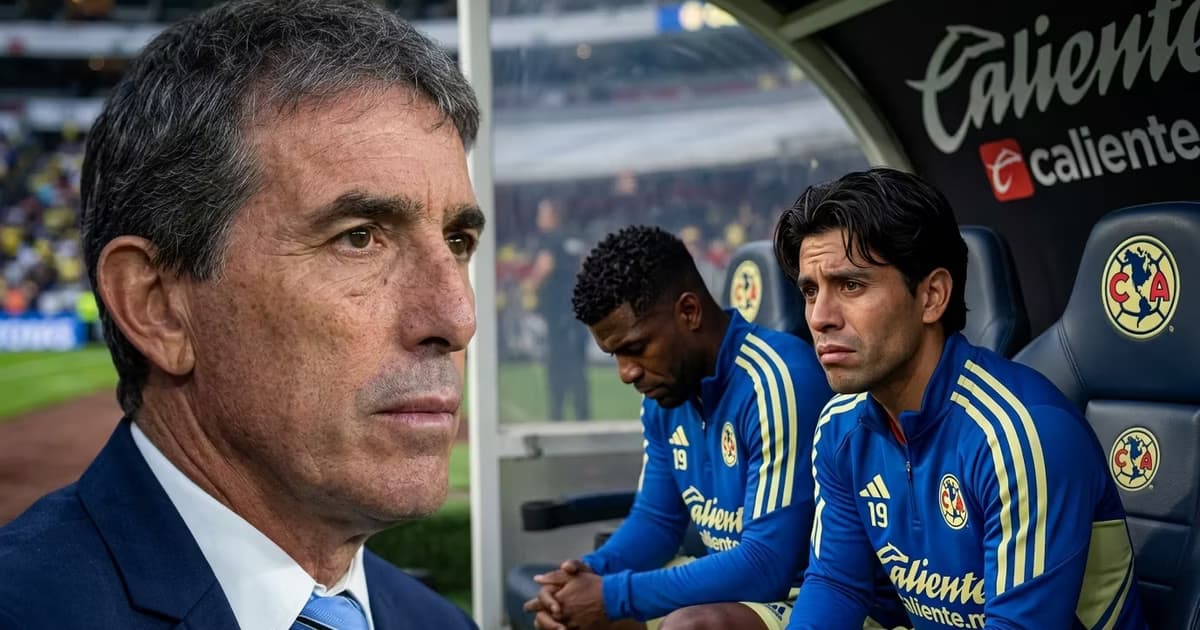 Santiago Naveda está registrado con América para el Apertura 2026, pero todavía no ha disputado minutos bajo las órdenes de Guillermo Almada.