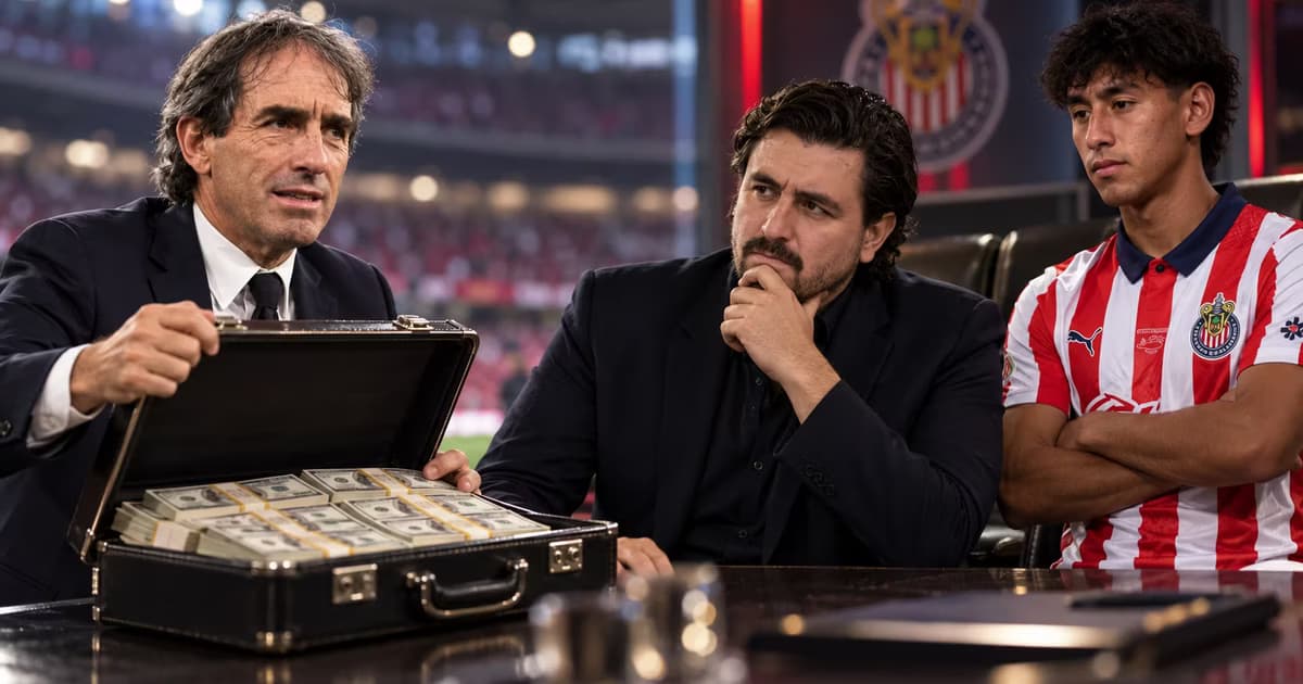 Santiago Sandoval disparó su valor con Chivas mientras antiguas interacciones relacionadas con América volvieron a generar conversación.