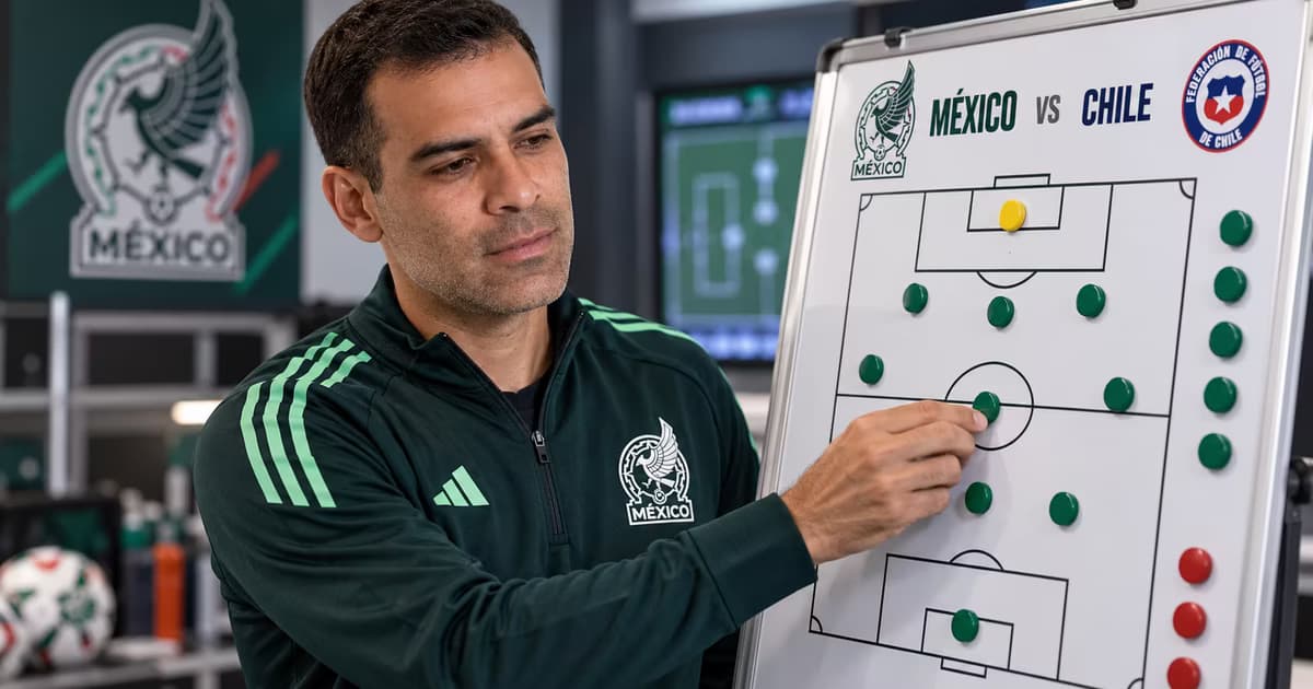 Rafa Márquez podría apostar por Álex Padilla, Armando González y Santiago Sandoval en el posible once de México para enfrentar a Chile.