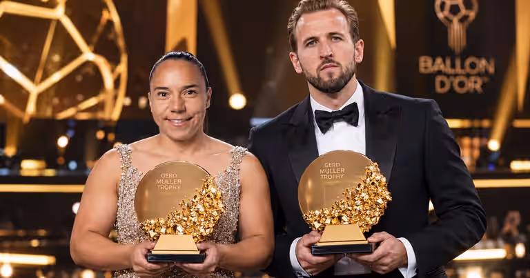 Charlyn Corral es elegida como mejor delantera del año junto a Harry Kane en el Balón de Oro