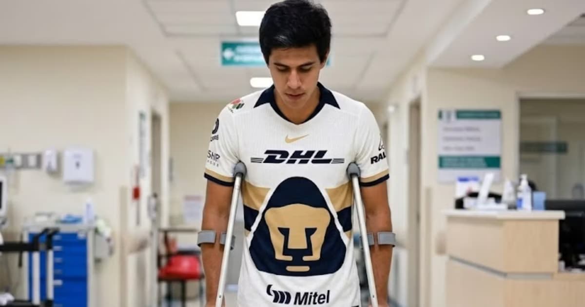 José Juan Macías continúa avanzando en la recuperación de su rodilla izquierda y en Pumas estiman que podría volver a competir durante noviembre.