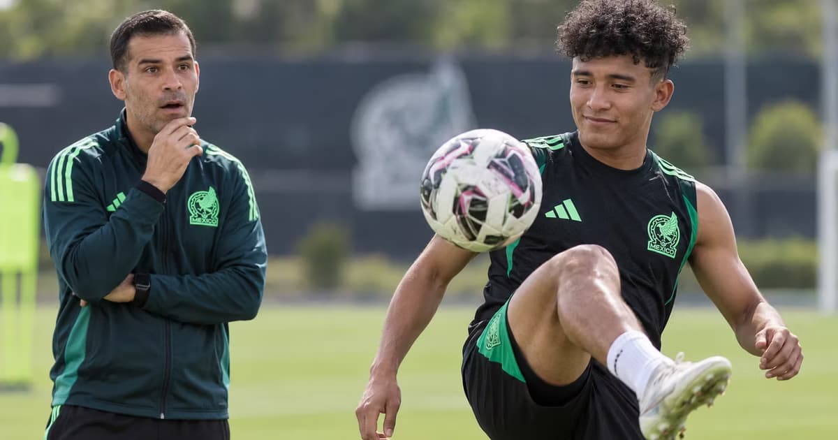 Isaías Violante trabaja bajo las órdenes de Rafael Márquez en la primera concentración del nuevo proceso de la Selección Mexicana.