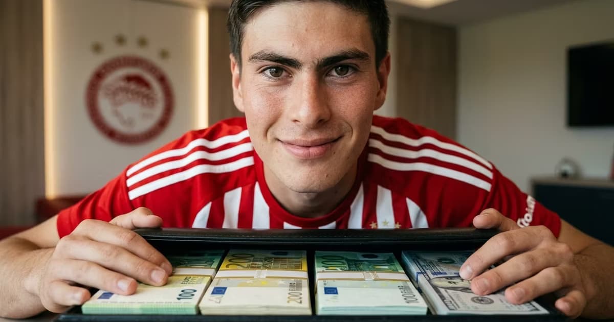 Armando González podría conservar el dorsal 34 si completa su llegada al Olympiacos, además de recibir un importante aumento salarial respecto a lo que percibe en Chivas.