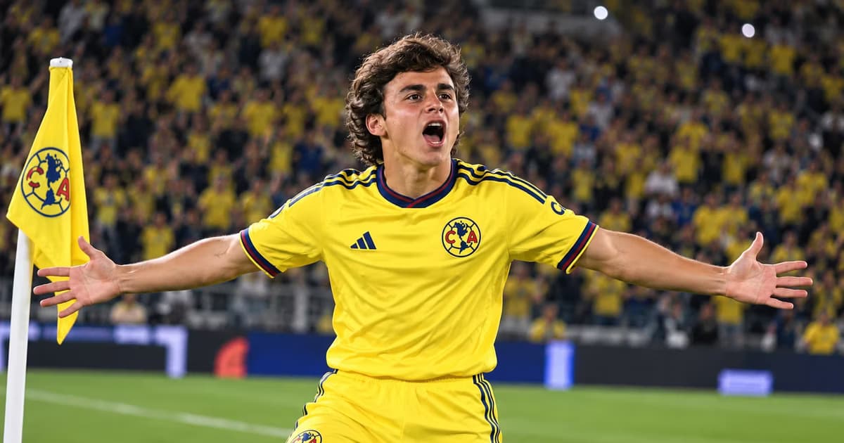 Carlos Álvarez ya marcó con el América