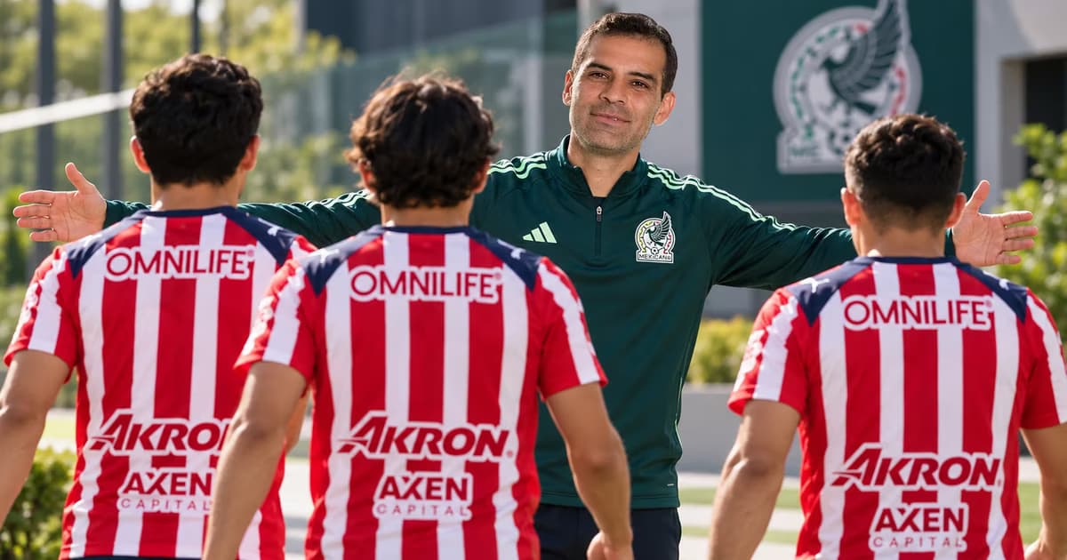 Rafa Márquez todavía encuentra en Chivas una de las principales fuentes de futbolistas mexicanos con minutos y antecedentes recientes en Selección.