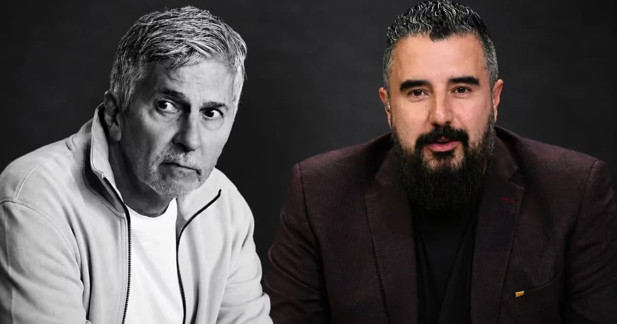 Jorge Messi y Álvaro Morales.