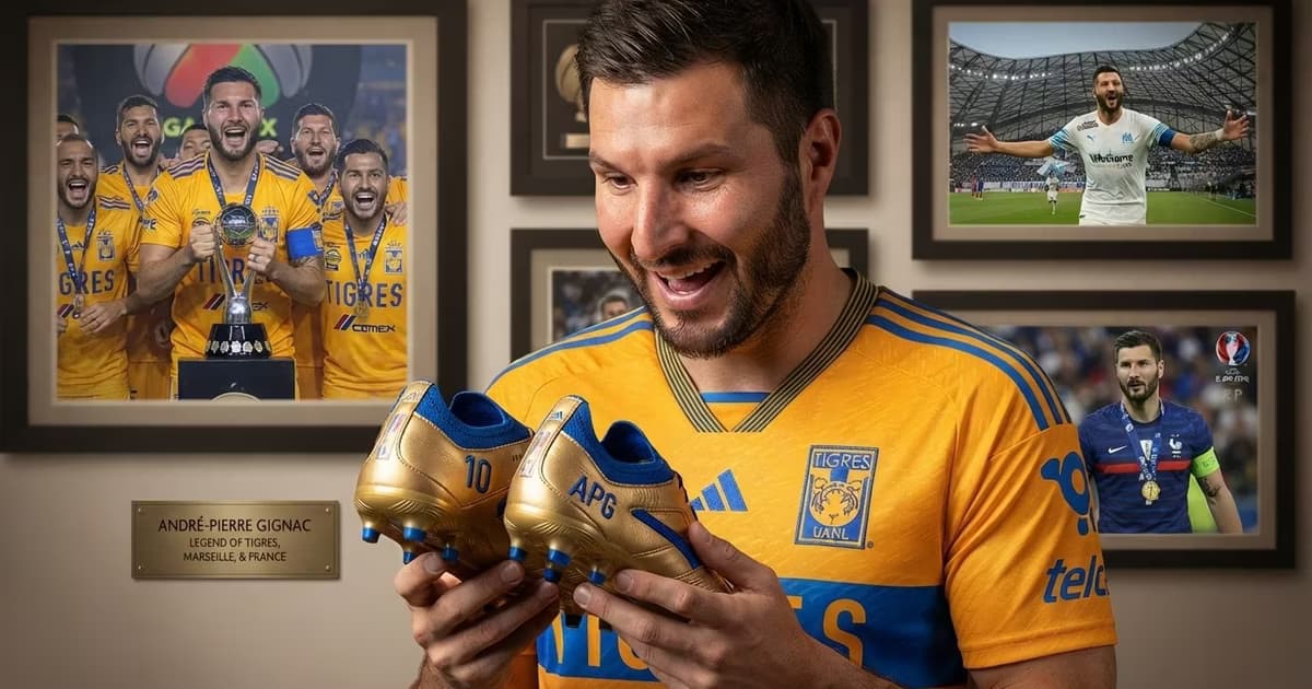 André-Pierre Gignac todavía no anuncia su retiro y habría expresado su deseo de volver a vestir la camiseta de Tigres.