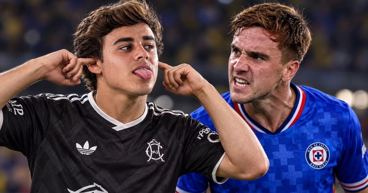 Carlos Álvarez le hizo un túnel a Agustín Palavecino durante el amistoso entre América y Cruz Azul, una acción que provocó aplausos por su calidad técnica.