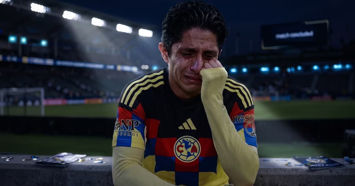 Alan Cervantes salió en medio de lágrimas tras la eliminación del América en Leagues Cup