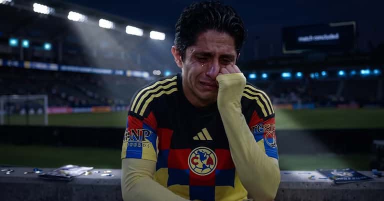 Alan Cervantes lloró tras fallar el penal que eliminó al América ante Rayados