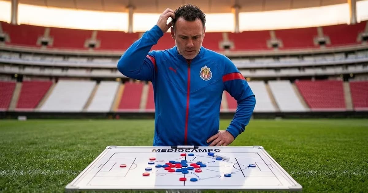 Chivas goleó 5-2 a Xolos, pero Gabriel Milito todavía tiene varias decisiones por tomar en un mediocampo donde Omar Govea, Brian Gutiérrez, Kevin Castañeda y el Oso González compiten por espacio.