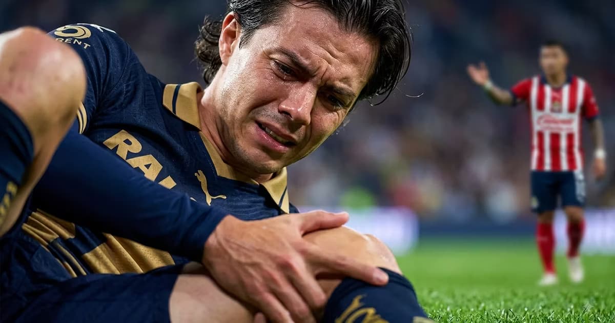 Sebastián Córdova sufrió una ruptura completa del ligamento cruzado anterior y estará fuera aproximadamente nueve meses, por lo que Pumas ya analiza a la Chofis López como posible refuerzo