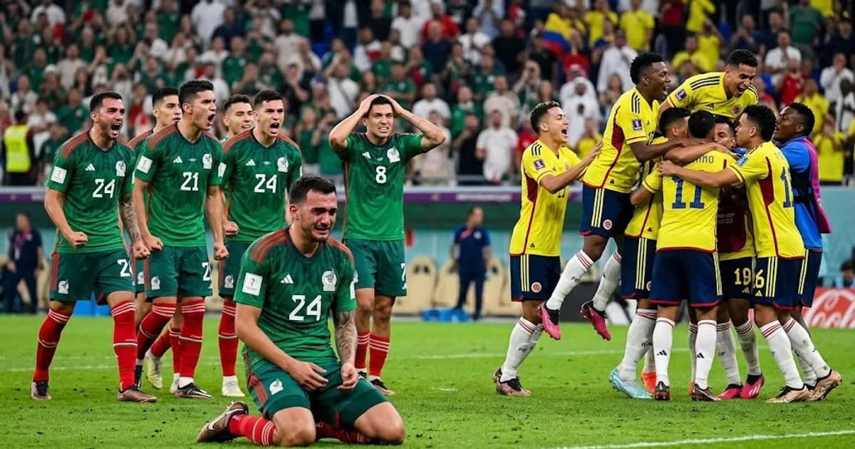 Luis Chávez quedó señalado en la acción que terminó con Colombia arriba en el marcador ante México.