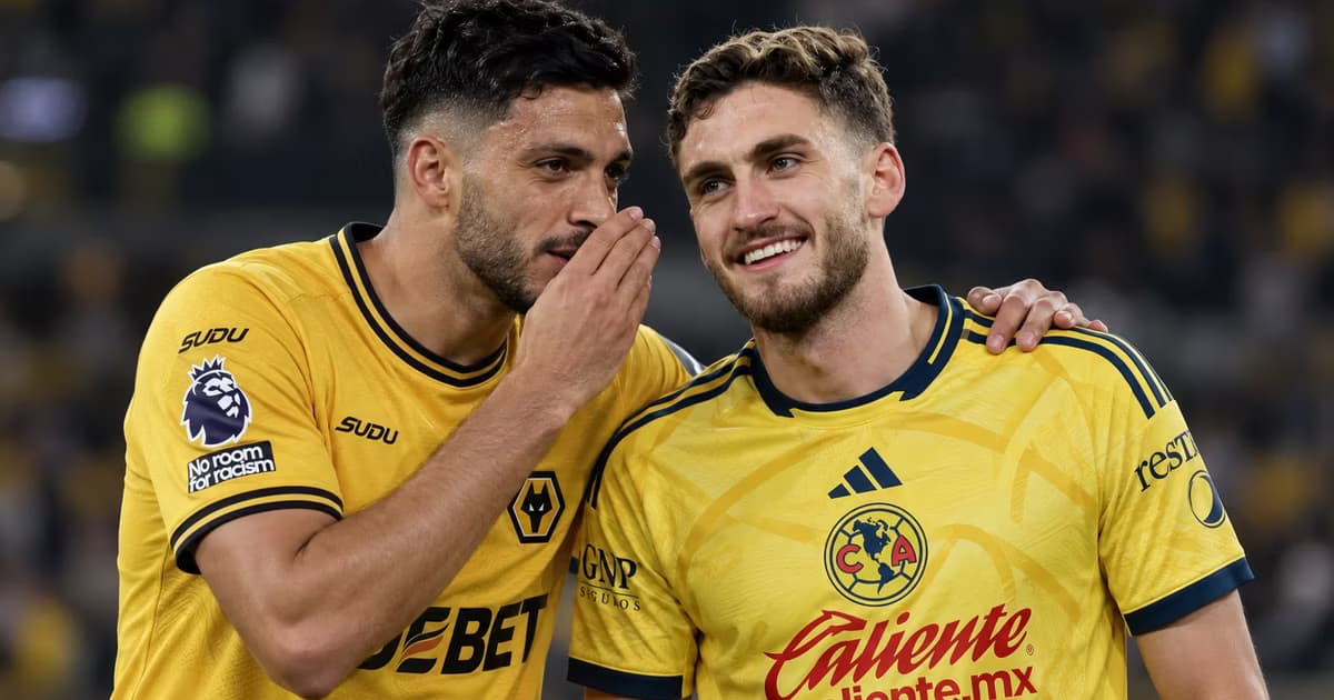Raúl Jiménez le dio la bienvenida a Santiago Bueno después de confirmarse su llegada al Club América.