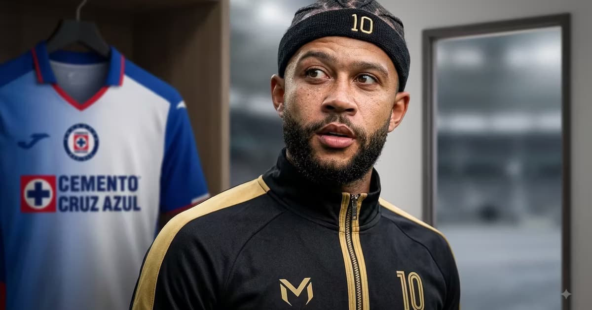 Memphis Depay quedó libre tras no renovar con Corinthians y Cruz Azul podría analizar su fichaje como posible reemplazo del “Toro” Fernández, aunque su elevado salario sería el principal obstáculo.