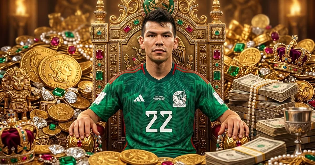 Hirving Lozano es una mina de oro para la selección mexicana