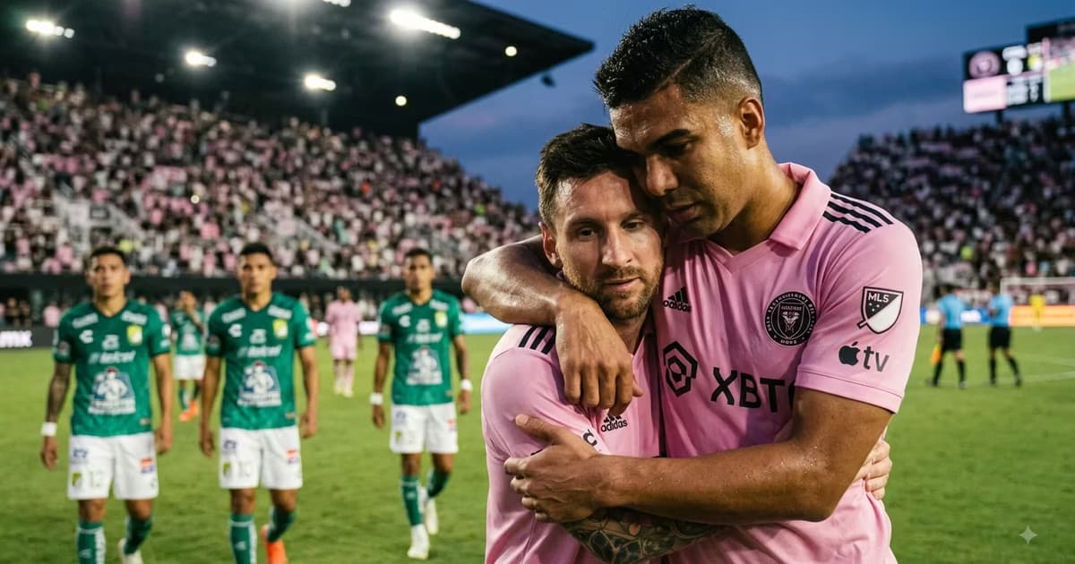 Casemiro destacó públicamente el compromiso de Lionel Messi después de que el argentino regresara para disputar el partido de Inter Miami ante León.