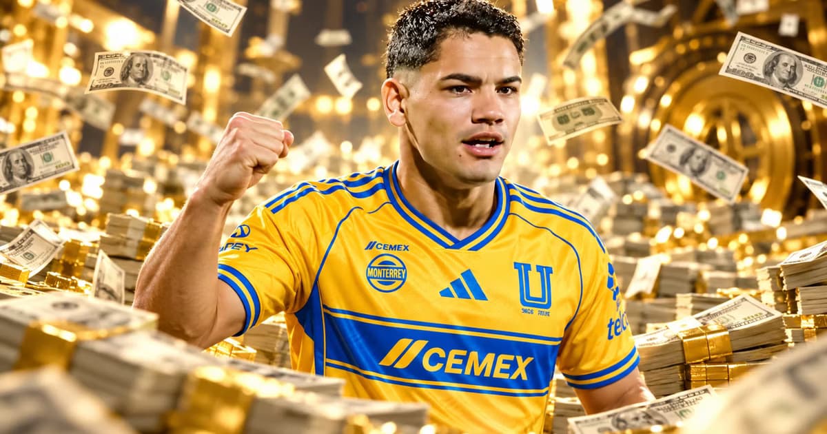 Gabriel Fernández podría mejorar considerablemente sus ingresos si decide dejar Cruz Azul y aceptar una eventual propuesta de Tigres.