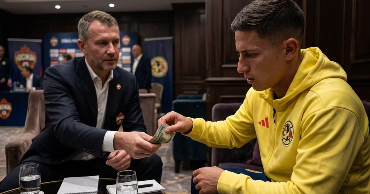 Brian Rodríguez tiene contrato con América hasta 2029 y el CSKA de Moscú ya presentó una oferta formal por el uruguayo durante 2026.