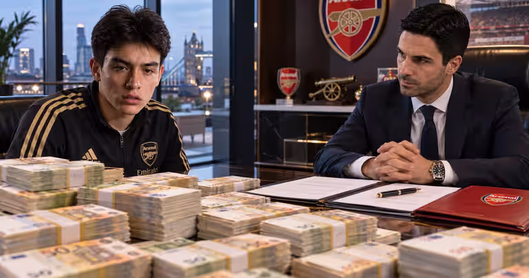 Arsenal va en serio por Gilberto Mora y su salario será millonario