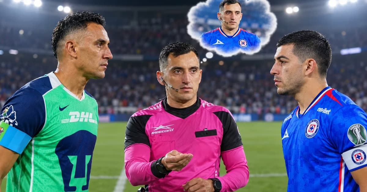 Ismael López Peñuelas volverá a dirigir un encuentro entre Pumas y Cruz Azul después de la polémica arbitral de la última final.