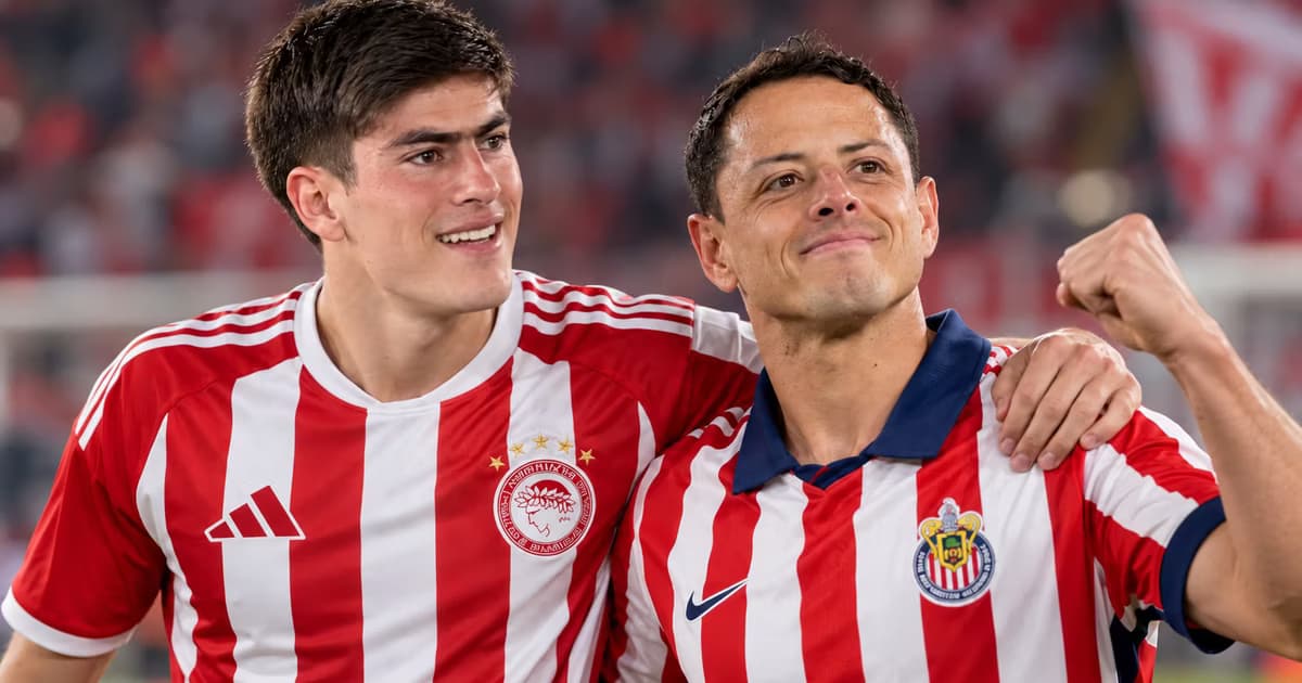 Armando González eligió a Chicharito como su ídolo y señaló a Aguascalientes como su lugar favorito para viajar durante una dinámica del Olympiacos.
