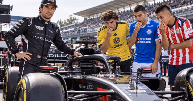 El auto de Checo Pérez cuesta más que Carlos Álvarez, Erik Lira y Roberto Alvarado